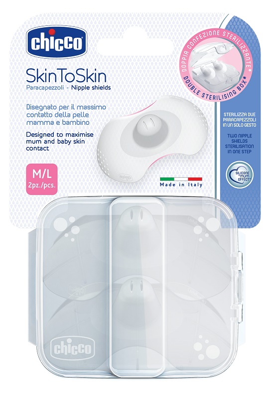 CHICCO PARACAPEZZOLI SILICONE LARGE - Farma Nice