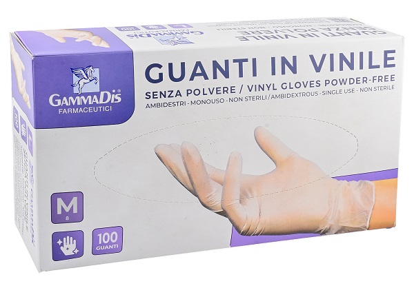 GUANTI VINILE SENZA POLVERE MEDIUM 100 PEZZI - Farma Nice