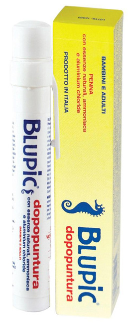 BLUPIC DOPOPUNTURA PENNA CON ESSENZE NATURALI E AMMONIACA ASTUCCIO - Farma Nice