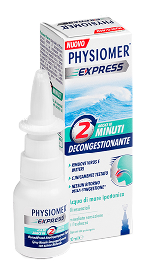 SPRAY NASALE PHYSIOMER EXPRESS SPRAY 20 ML - Farma Nice