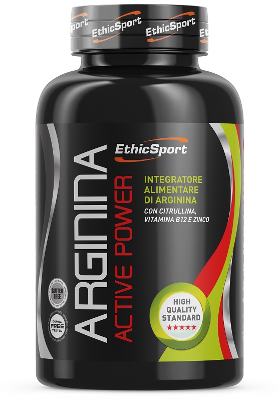 ETHICSPORT ARGININA ACTIVE POWER 90 COMPRESSE DA 1500 MG - Farma Nice