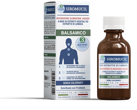 SIROMUCIL 3 AZIONI BALSAMICO 150 ML - Farma Nice