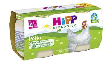 HIPP BIO HIPP BIO OMOGENEIZZATO POLLO 2X80 G - Farma Nice