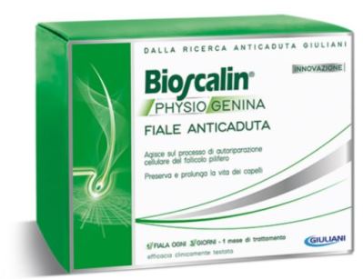BIOSCALIN PHYSIOGENINA 10 FIALE ANTICADUTA DA 3,5 ML - Farma Nice