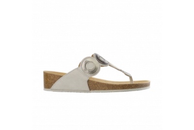 ARLENE NUBUCK + SYNTHETIC LAMINATED WOMENS OFF WHITE 37 COLLEZIONE SS17 1 PAIO - Farma Nice