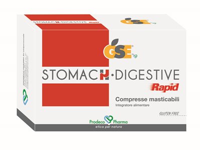 GSE STOMACH DIGESTIVE RAPID 24 COMPRESSE MASTICABILI - Farma Nice