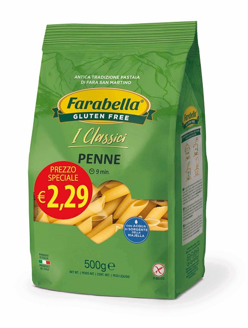 FARABELLA PENNE RIGATE PROMO 500 G - Farma Nice