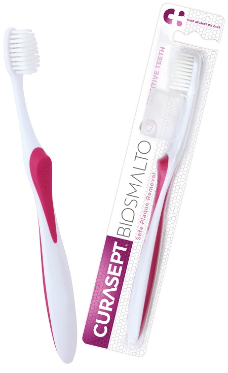 CURASEPT SPAZZOLINO BIOSMALTO SENSITIVE - Farma Nice