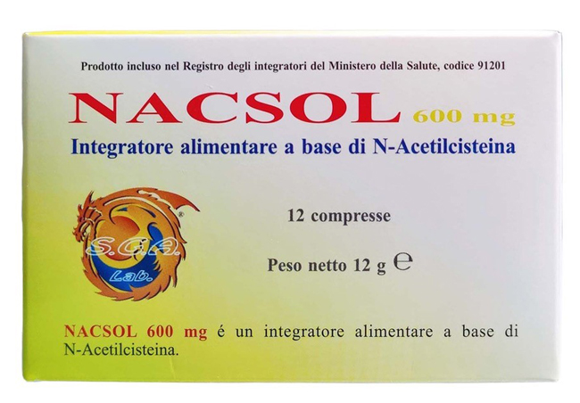 NACSOL 12 COMPRESSE - Farma Nice