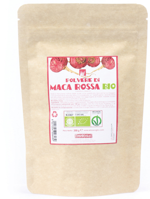 MACA ROSSA POLVERE BIO 200 G - Farma Nice