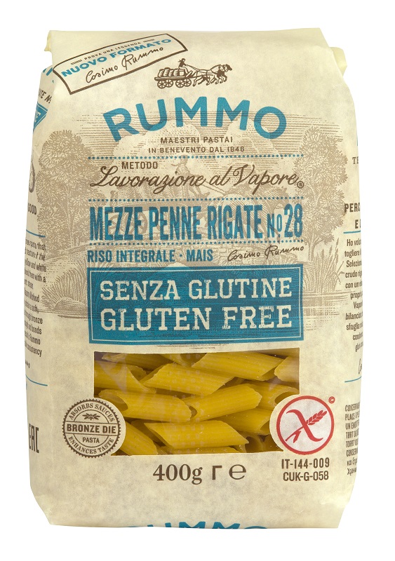 RUMMO MEZZE PENNE RIGATE NUMERO 28 400 G - Farma Nice