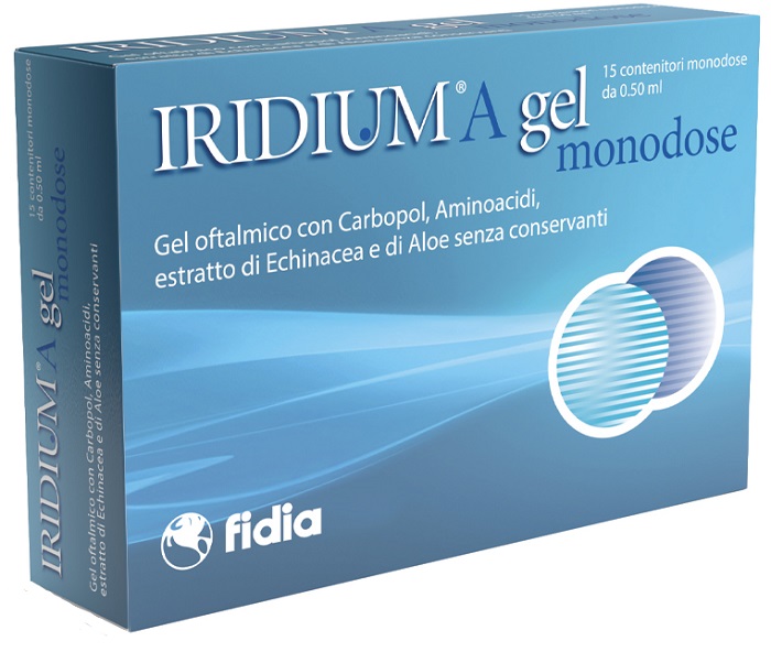 IRIDIUM A GEL OFTALMICO MONODOSE 15 CONTENITORI DA 0,50 ML - Farma Nice