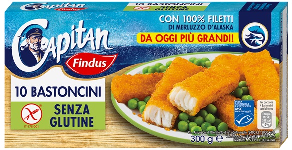 FINDUS BASTONCINI DI MERLUZZO 10 X 25 G - Farma Nice