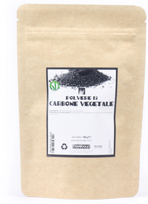 CARBONE VEGETALE POLVERE 100 G - Farma Nice