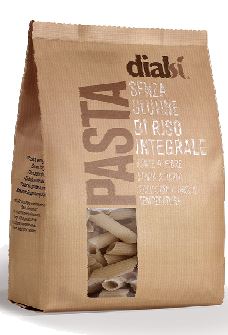 DIALSI' PASTA RISO INTEGRALE PENNE RIGATE NUMERO 34 400 G - Farma Nice