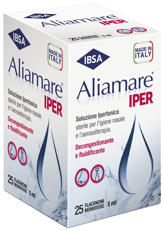 ALIAMARE 25 FLACONCINI IPERTONICI DA 5 ML - Farma Nice