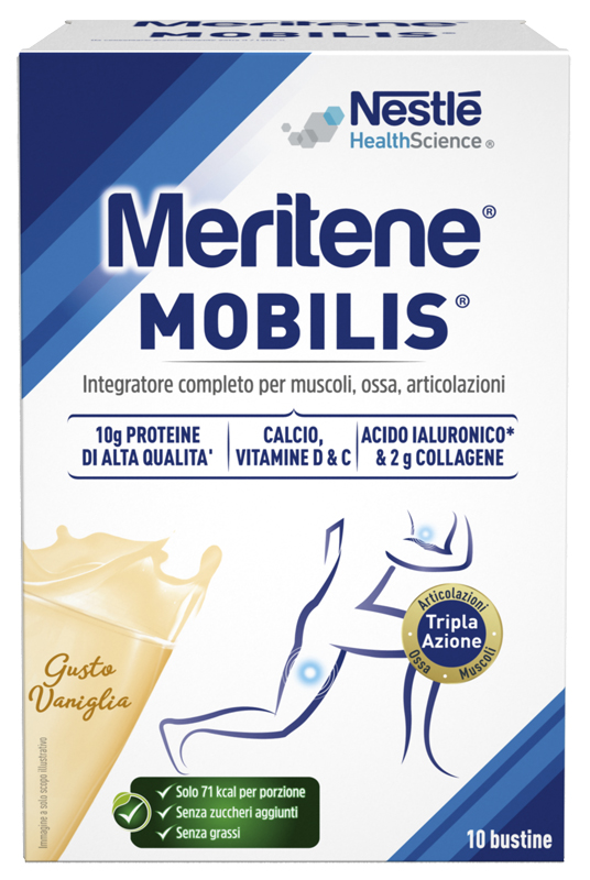 MERITENE MOBILIS GUSTO VANIGLIA 10 BUSTINE DA 21 G - Farma Nice