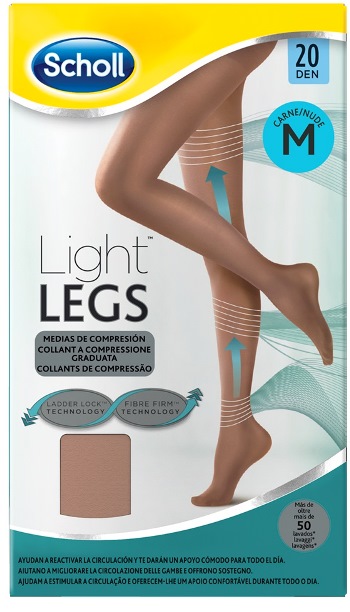 SCHOLL LIGHTLEGS 20 DENARI TAGLIA M COLORE NUDE 1 PAIO - Farma Nice