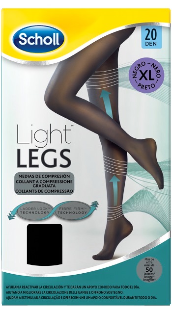 SCHOLL LIGHTLEGS 20 DENARI TAGLIA XL COLORE NERO 1 PAIO - Farma Nice