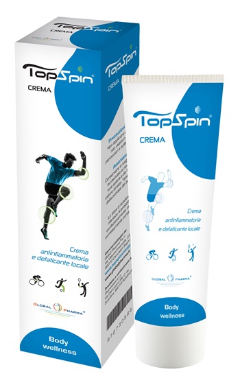 TOPSPIN CREMA ANTINFIAMMATORIA DEFATICANTE 100 ML - Farma Nice