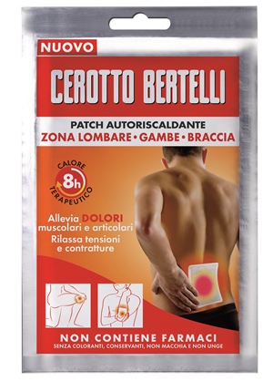 BERTELLI PATCH AUTORISCALDANTE 1 PEZZO - Farma Nice