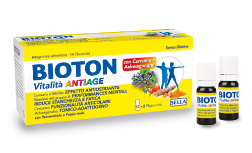BIOTON VITALITA' ANTI AGE 14 FLACONCINI - Farma Nice