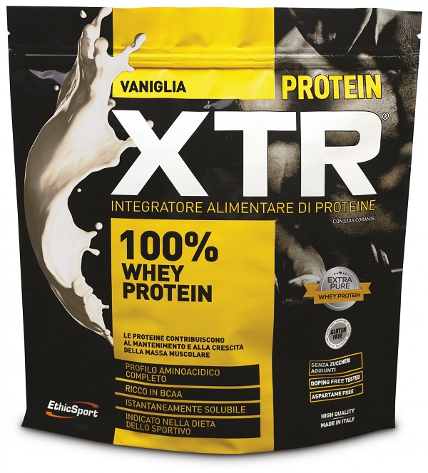 ETHICSPORT PROTEIN XTR VANIGLIA POLVERE 500 G - Farma Nice