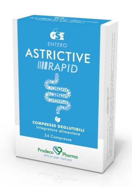 GSE ENTERO ASTRICTIVE RAPID 24 COMPRESSE DEGLUTIBILI - Farma Nice