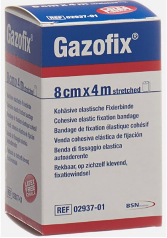 BENDA ELASTICA AUTOADESIVA GAZOFIX 8X400 CM - Farma Nice