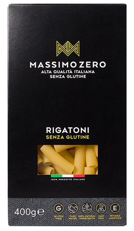 MASSIMO ZERO RIGATONI 400 G - Farma Nice