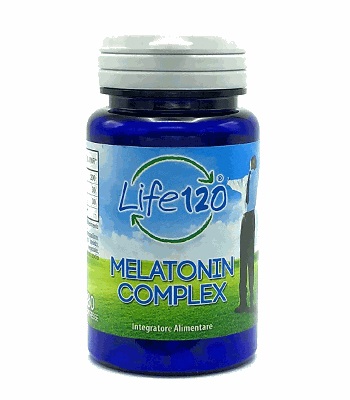 LIFE 120 MELATONINA COMPLEX 180 COMPRESSE - Farma Nice