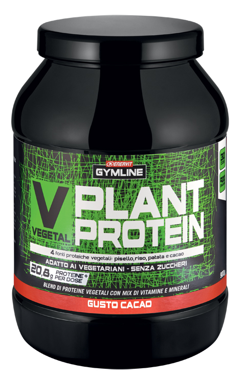 GYMLINE MUSCLE VEG PROT BLEND CACAO 900 G - Farma Nice