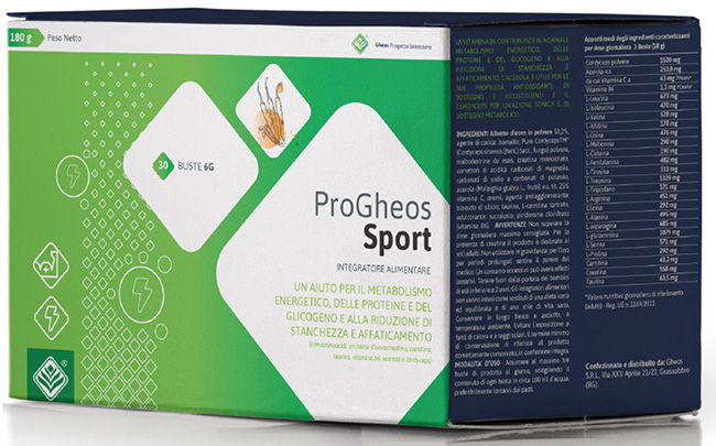PRO GHEOS SPORT 30 BUSTINE DA 6 G - Farma Nice