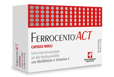FERROCENTO ACT 30 CAPSULE MOLLI - Farma Nice