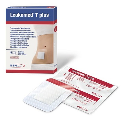 LEUKOMED T PLUS MEDICAZIONE POST-OPERATORIA TRASPARENTE IMPERMEABILE 7,2 X 5 CM - Farma Nice