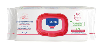 MUSTELA SALVIETTE DETERGENTE LENITIVO 70 PEZZI - Farma Nice