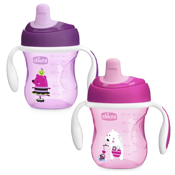 CHICCO TAZZA TRAINING ROSA 6 MESI - Farma Nice