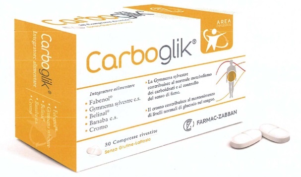 CARBOGLIK 30 COMPRESSE - Farma Nice