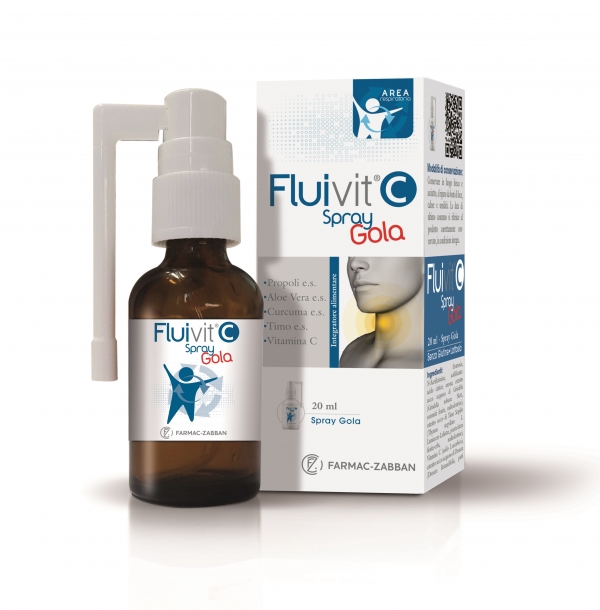 FLUIVIT C SPRAY GOLA 20 ML - Farma Nice