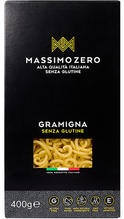MASSIMO ZERO GRAMIGNA 400 G - Farma Nice