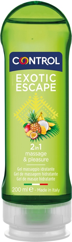 CONTROL GEL PER MASSAGGI EXOTIC ESCAPE 200 ML - Farma Nice