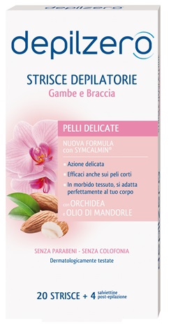 DEPILZERO STRISCE GAMBE BRACCIA 20 PEZZI - Farma Nice