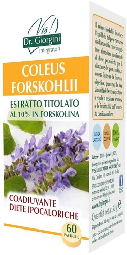 COLEUS FORSKOHLII ESTRATTO TITOLATO 60 PASTIGLIE - Farma Nice