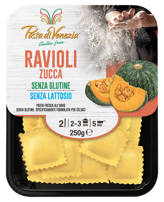 PASTA DI VENEZIA RAVIOLI ALLA ZUCCA 250 G - Farma Nice