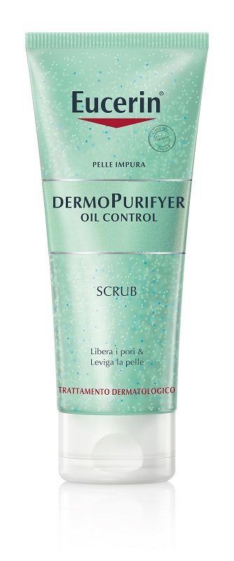 EUCERIN DERMOPURIFYER OIL CONTROL SCRUB 100 ML - Farma Nice