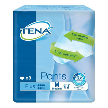 PANNOLONE PULL-UP TENA PANTS PLUS TAGLIA MEDIUM 9 PEZZI - Farma Nice