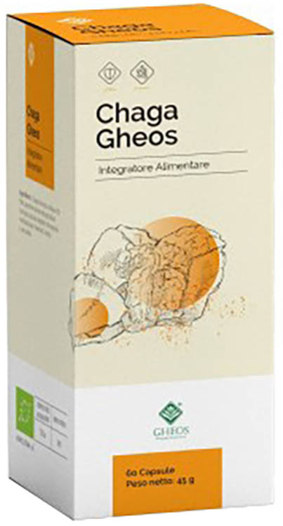 CHAGA GHEOS 60 CAPSULE 750 MG - Farma Nice
