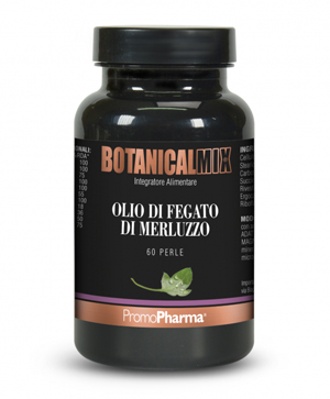 OLIO DI FEGATO DI MERLUZZO BOTANICAL MIX 60 PERLE - Farma Nice