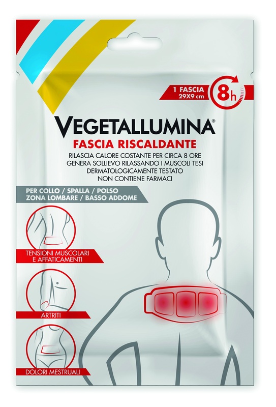 VEGETALLUMINA FASCIA RISCALDANTE 1 PEZZO - Farma Nice