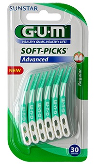 GUM SOFTPICKS ADVANCE SCOVOLINO LARGE GOMMA 30 PEZZI - Farma Nice